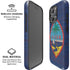 Guam Flag Dark Wood iPhone 16 Pro Magsafe Impact Case